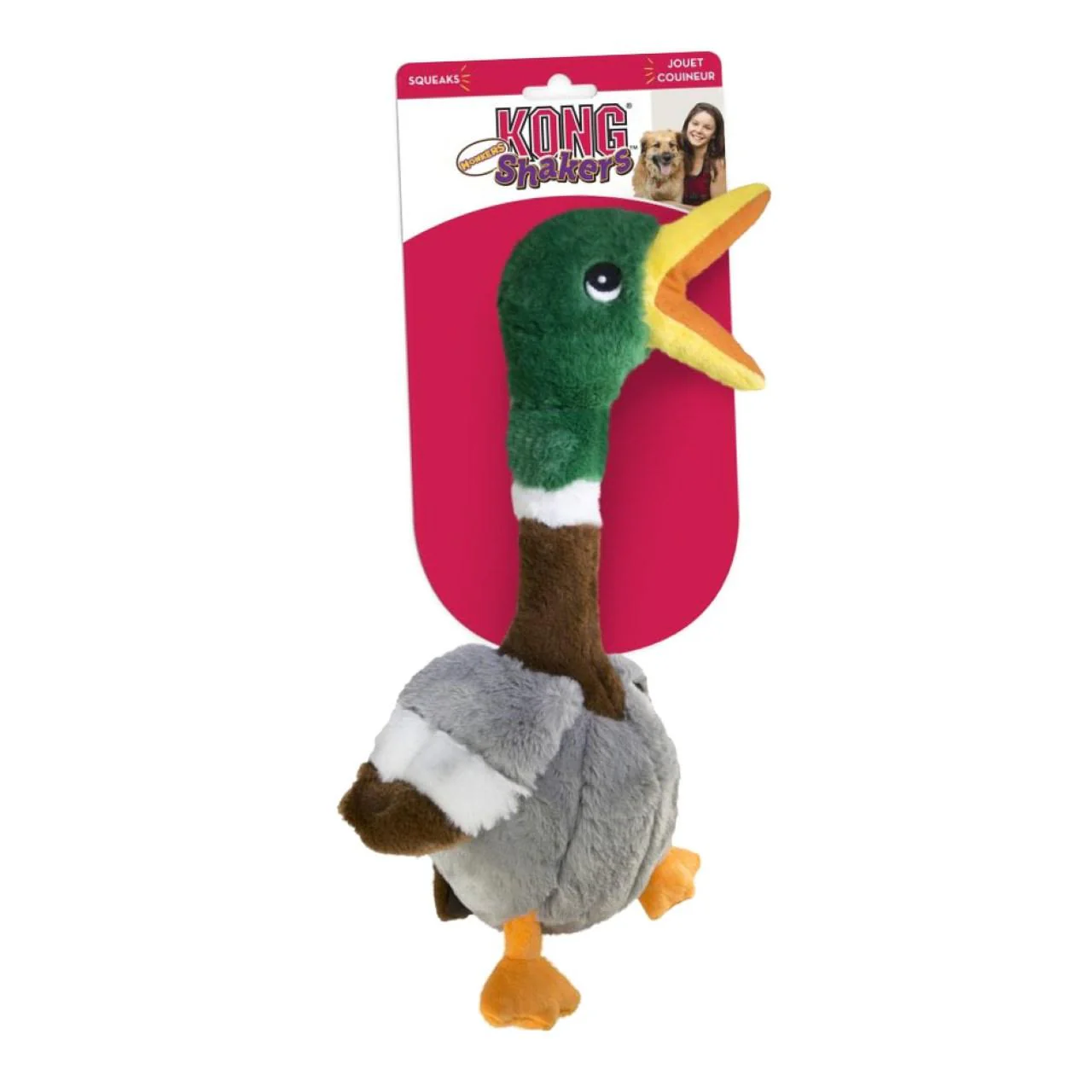 KONG Shakers Honkers Duck for Dog Toy - Image 2