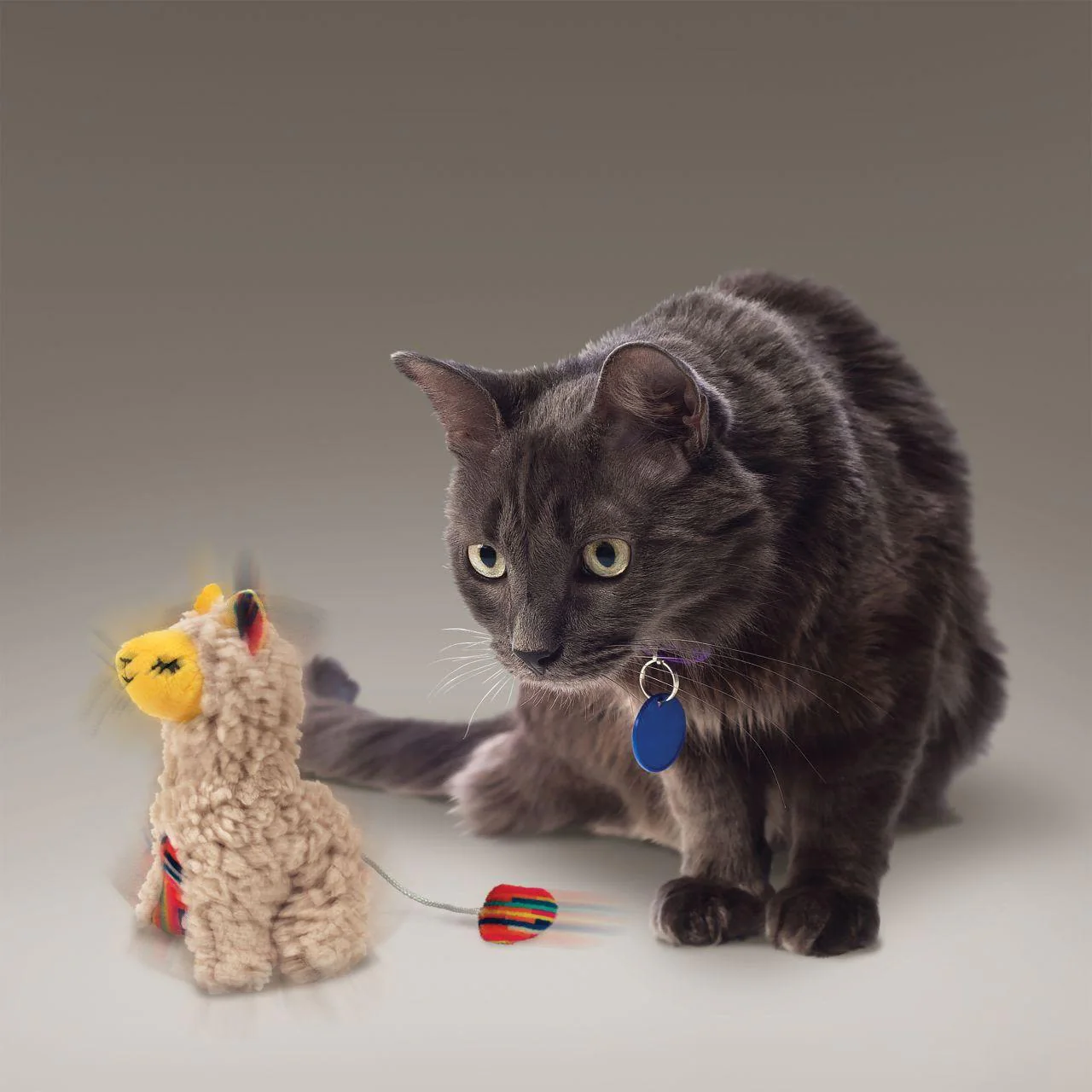 KONG Softies Buzzy Llama Cat Toy - Image 2