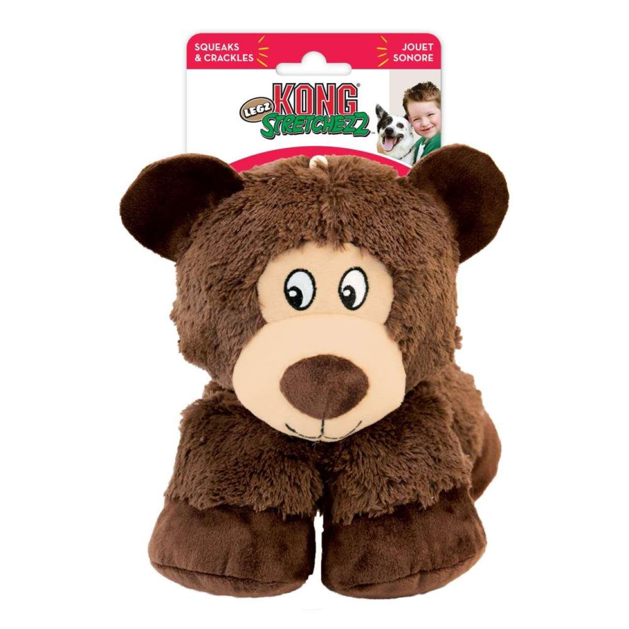 KONG Stretchezz Legz Bear for Dog Toy - Image 2