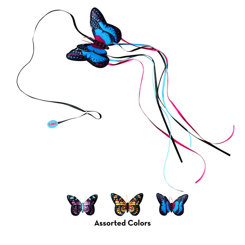 KONG Teaser Butterfly Cat Toy - Image 5