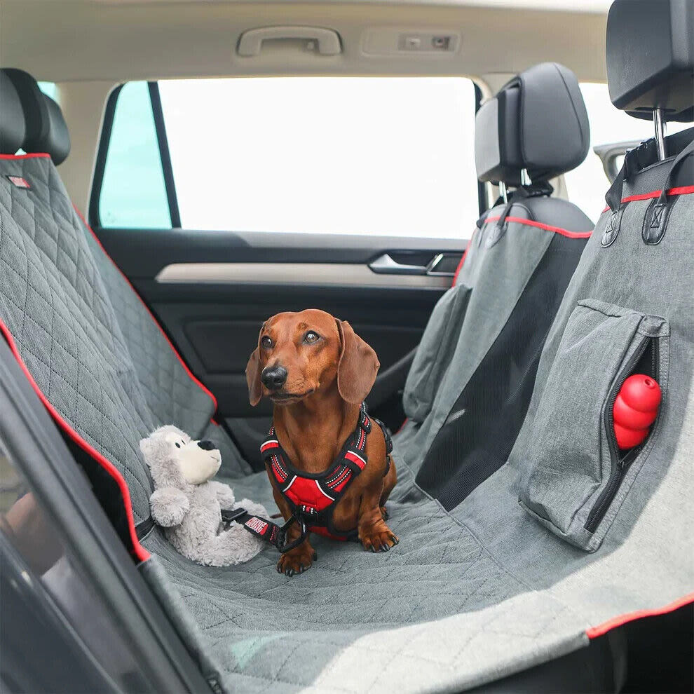 KONG Travel 2-In-1 Bench Dog Car Seat Cover & Hammock - Image 4