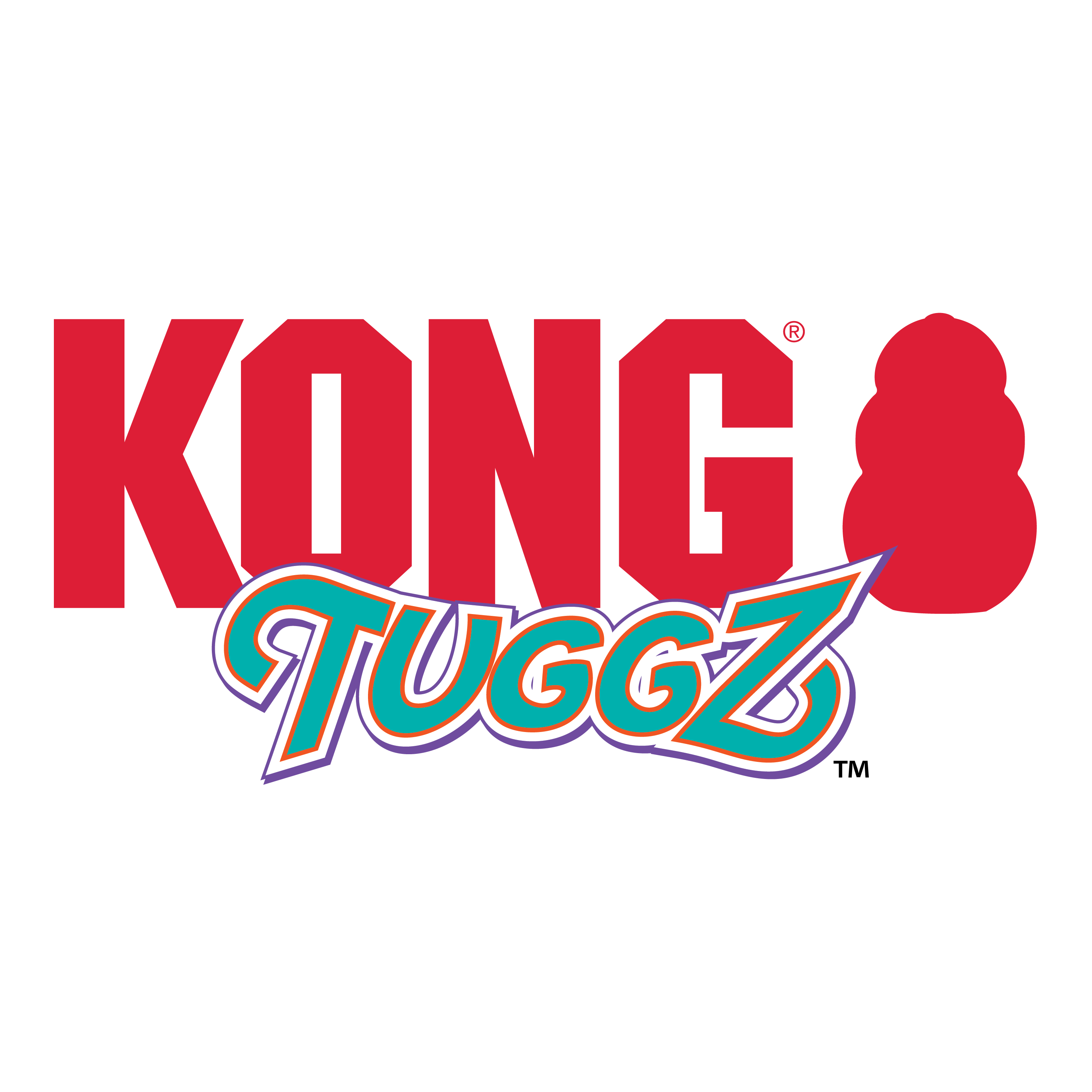 KONG Tuggz Brown Sloth Dog Toy - Image 5