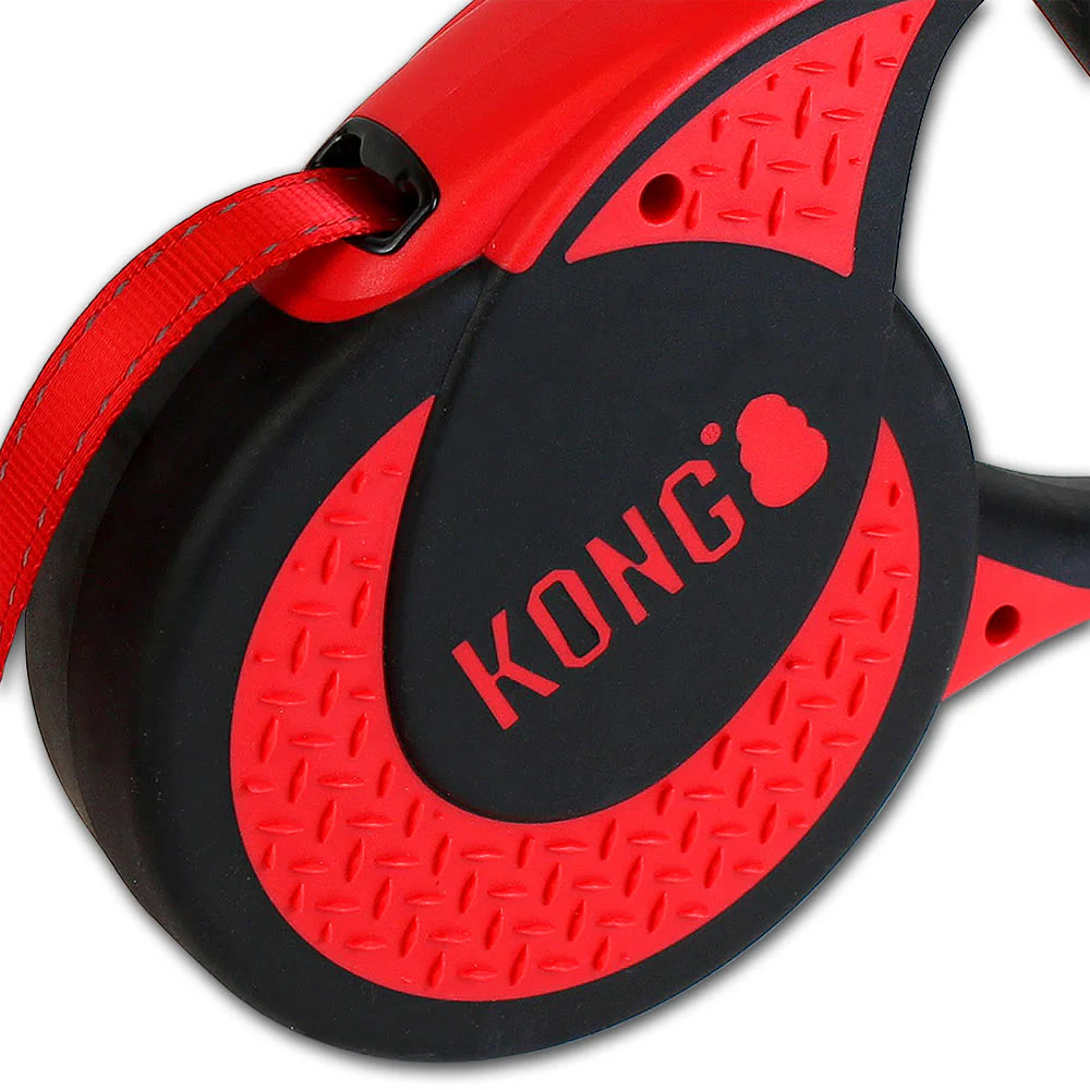 KONG Ultimate Retractable Red Dog Lead - Image 3