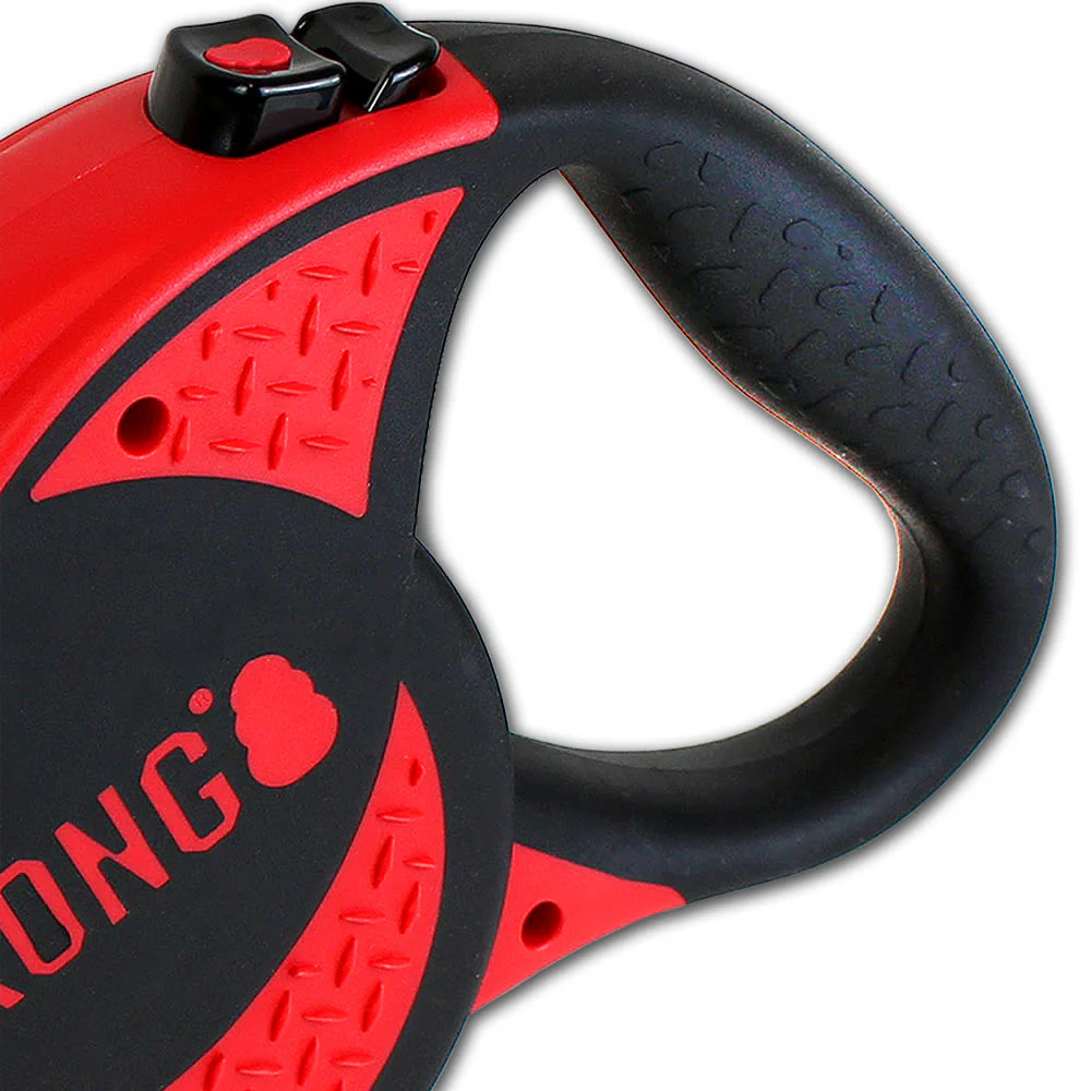 KONG Ultimate Retractable Red Dog Lead - Image 4