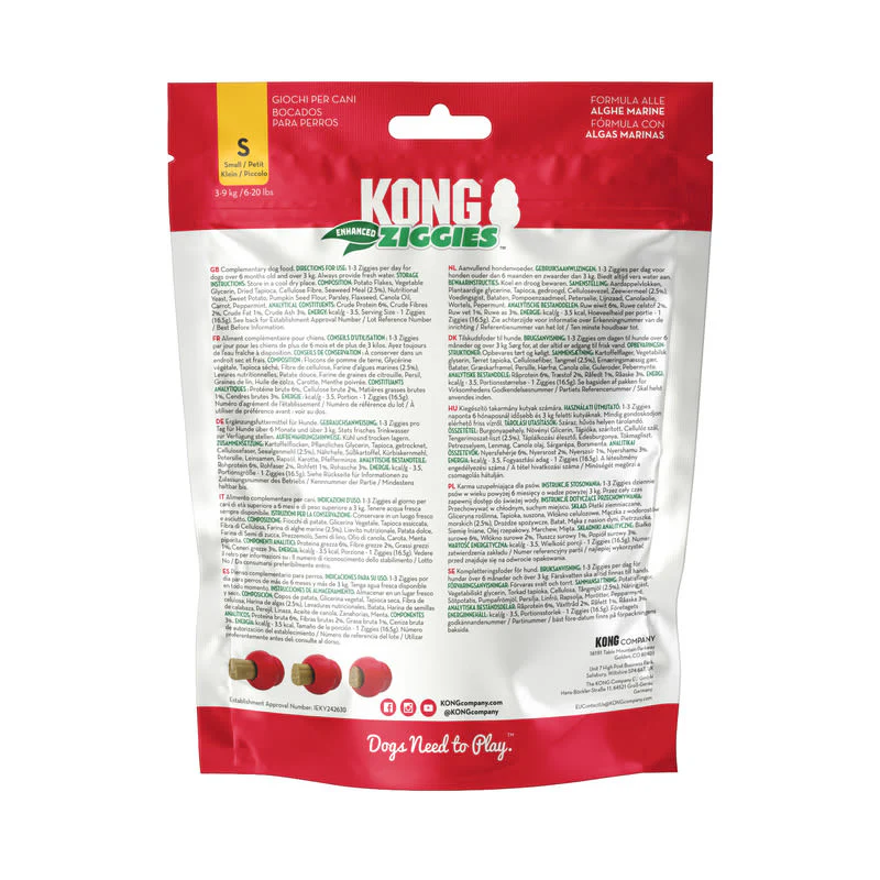 KONG Ziggies Enhanced Dog Treats - Image 2