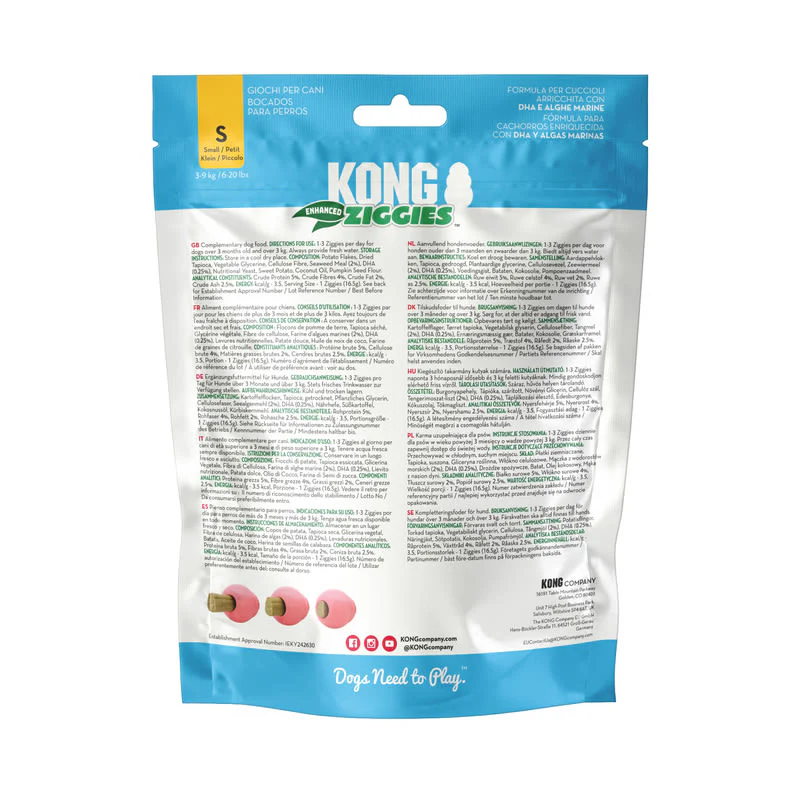 KONG Ziggies Enhanced Puppy Dog Treats - Image 2