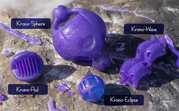 Kronos9 Eclipse Purple Throw & Fetch Dog Toy - Image 4
