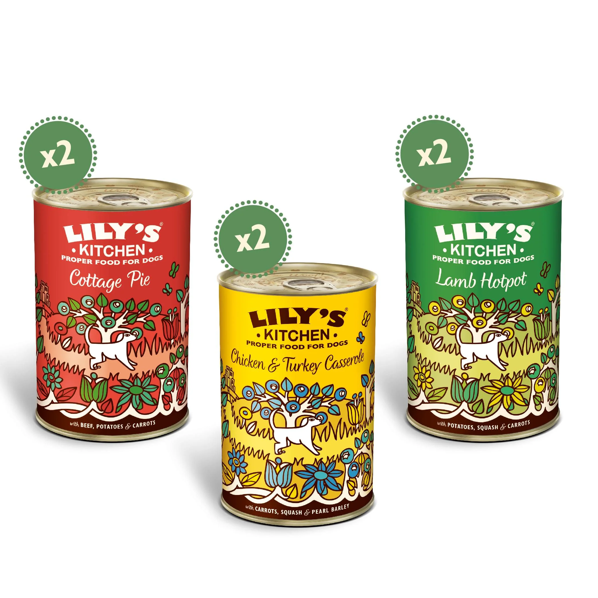 Lily's Kitchen Classic Recipes for Dog Multipack - Image 2