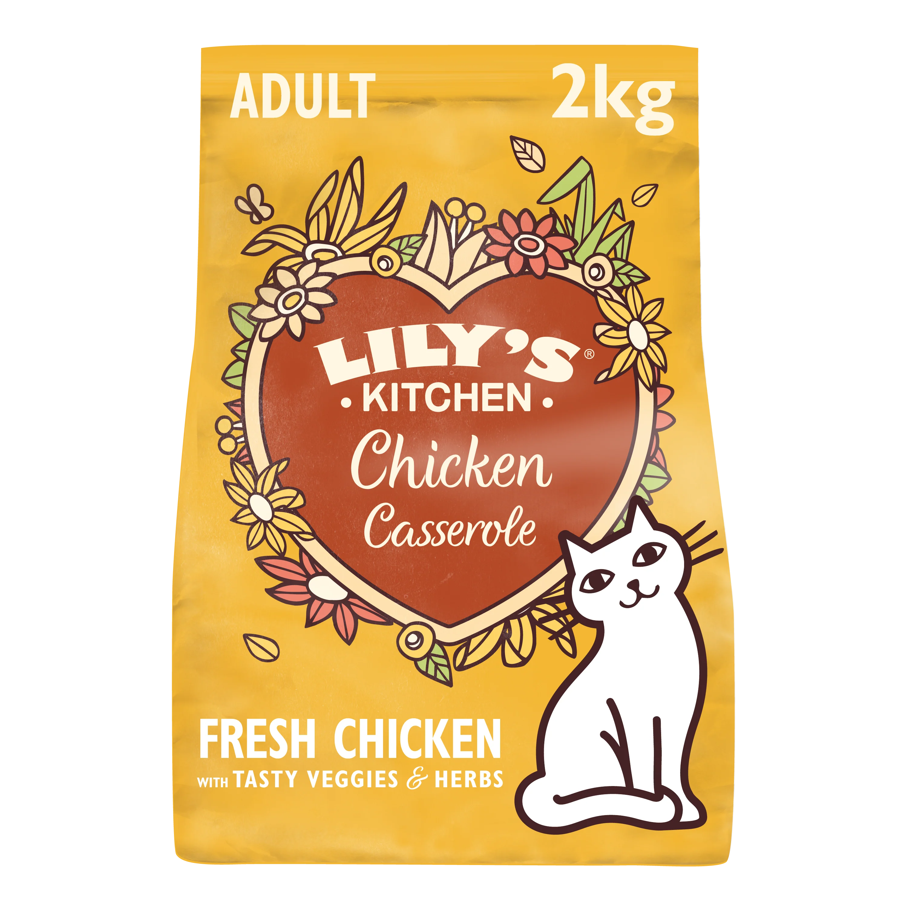 Lily's Kitchen Grain-free Adult Dry Cat Food - Chicken Casserole - Image 3