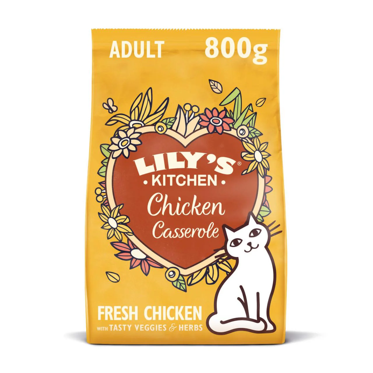 Lily's Kitchen Grain-free Adult Dry Cat Food - Chicken Casserole - Image 4