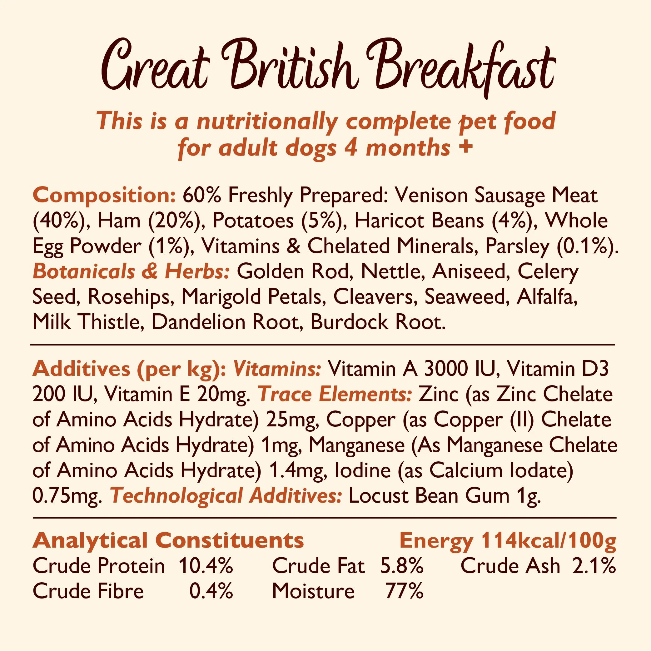 Lily's Kitchen Great British Breakfast for Dog - Image 4