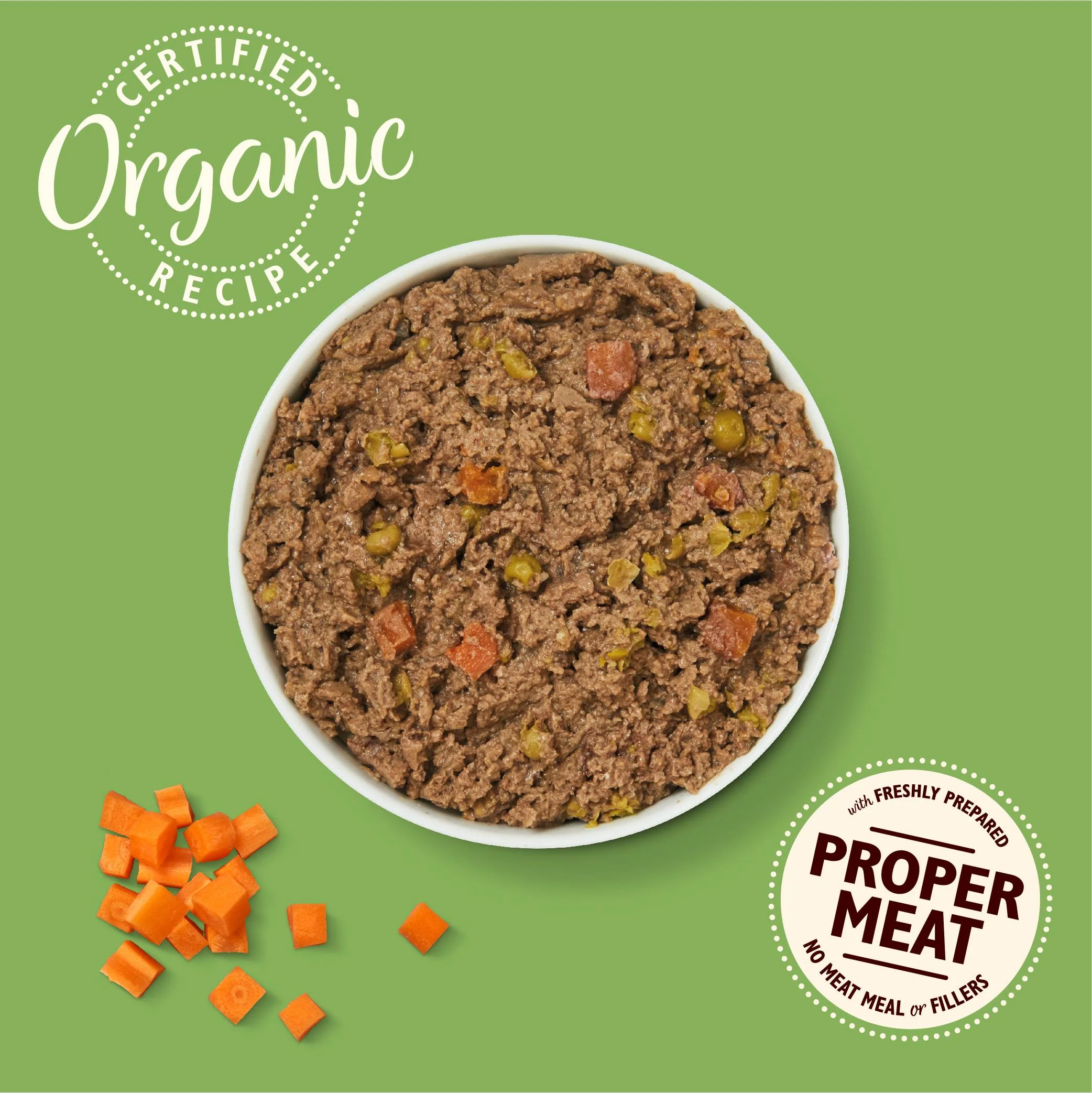 Lily's Kitchen Organic Adult Wet Dog Food - Beef Supper with Carrots & Peas - Image 4