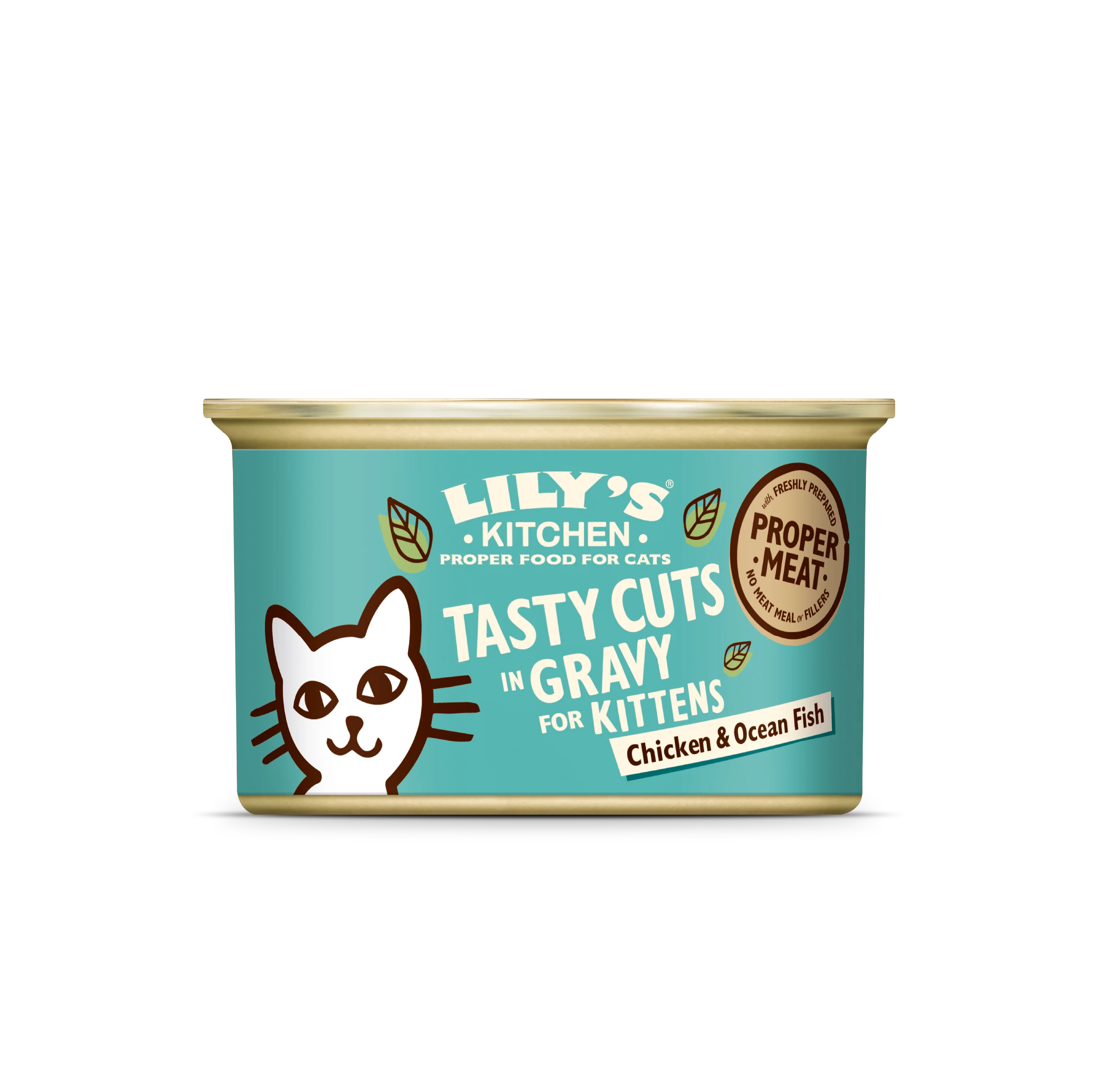 Lily's Kitchen Tasty Cuts Kitten Wet Cat Food - Chicken & Ocean Fish