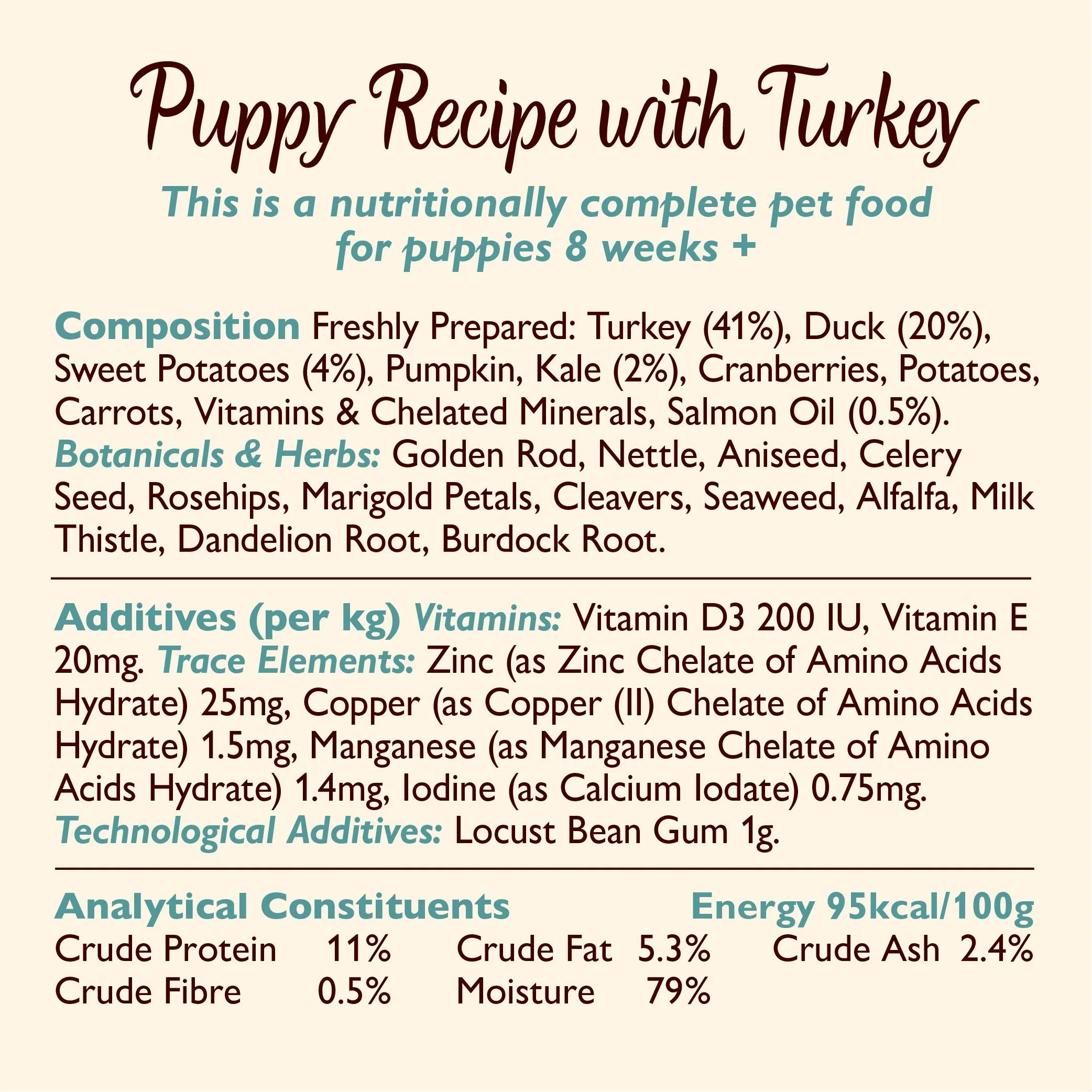 Lily's Kitchen Turkey & Duck Wet Food for Puppies - Image 4