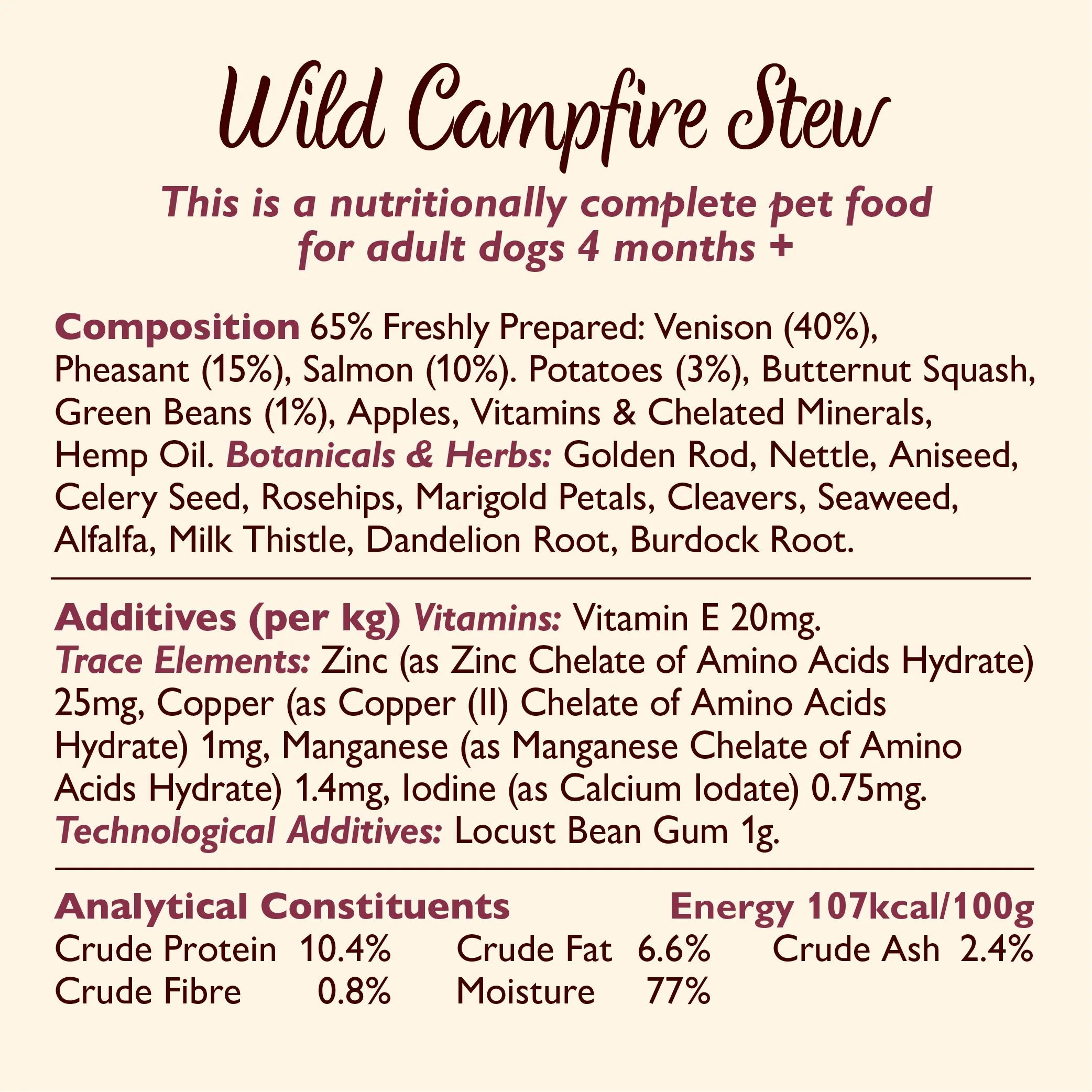 Lily's Kitchen Wild Campfire Stew for Dog - Image 3