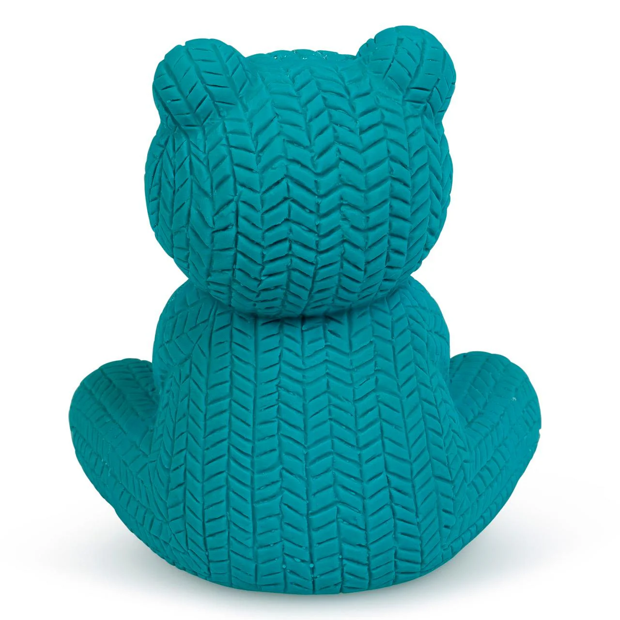 Little Petface Latex Teddy Bear Puppy Dog Toy in Blue - Image 3
