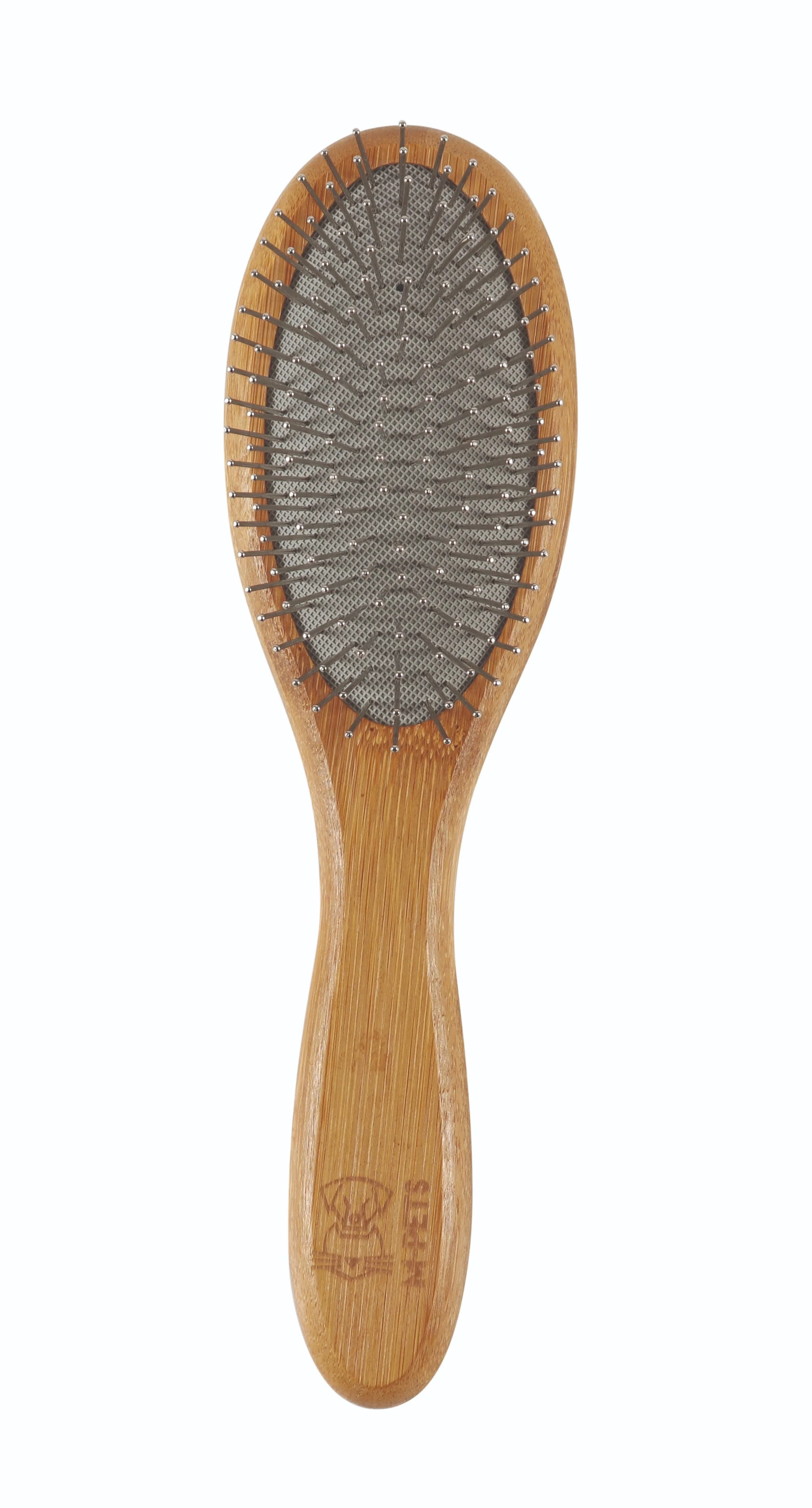 M-Pets Bamboo Ball Pin Brush for Dogs & Cats - Image 2