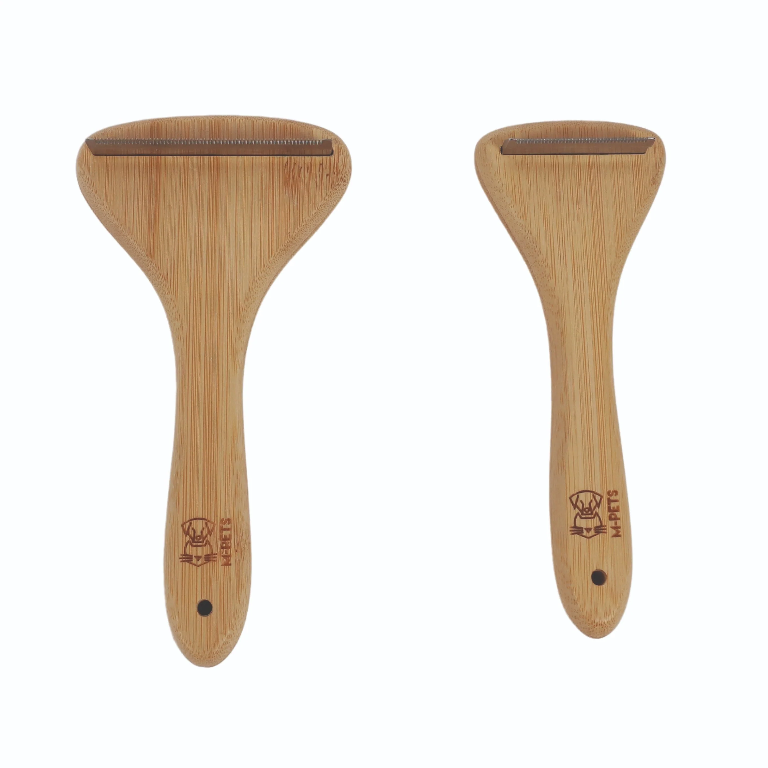 M-Pets Bamboo De-Shedding Brush for Dogs - Image 7