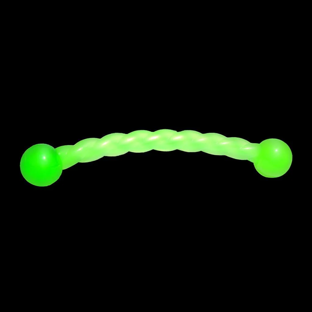 Ministry of Pets Glow in the Dark Green Stick Throw & Fetch Dog Toy - Image 3