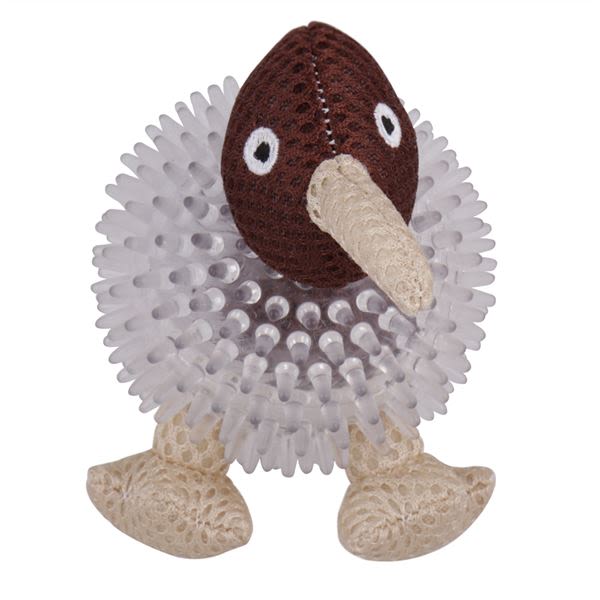 Ministry of Pets Kevin the Kiwi Bird 2 in 1 Squeaker Dog Toy - Image 4
