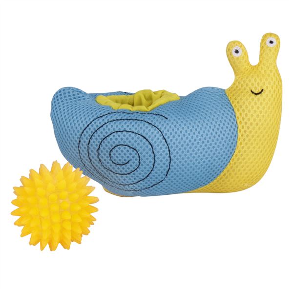 Ministry of Pets Sally the Snail 2 in 1 Squeaker Dog Toy - Image 3