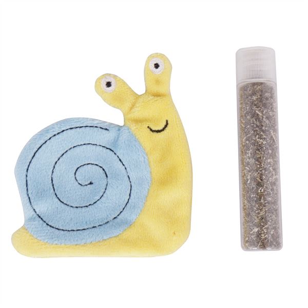 Ministry of Pets Sam the Snail Catnip Tube Cat Toy - Image 4