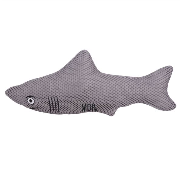 Ministry of Pets Sidney the Shark Squeaky Plush Dog Toy - Image 4