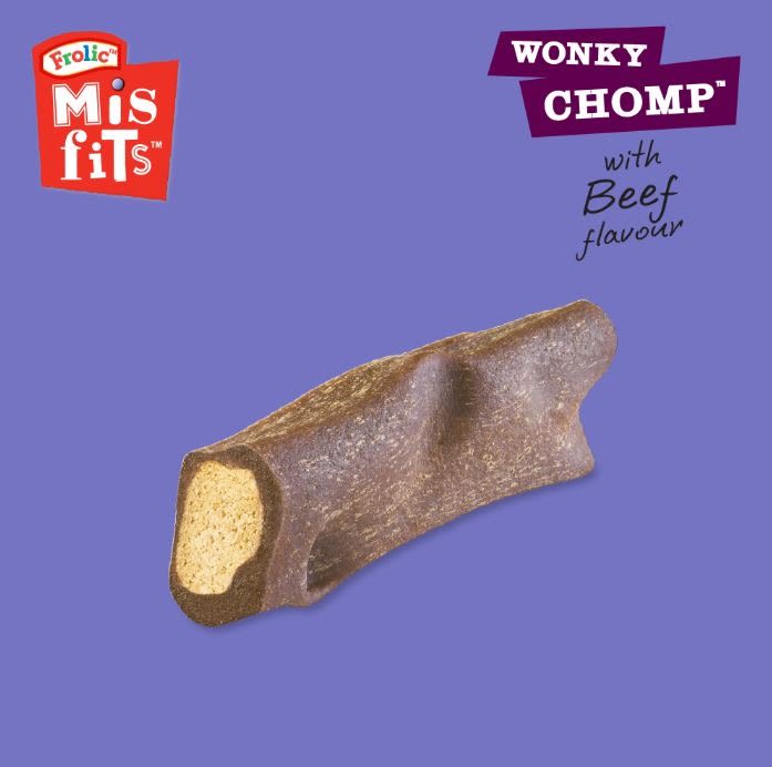 Misfits Wonky Chomp Adult Medium Dog Treats Beef 2 Stick - Image 7