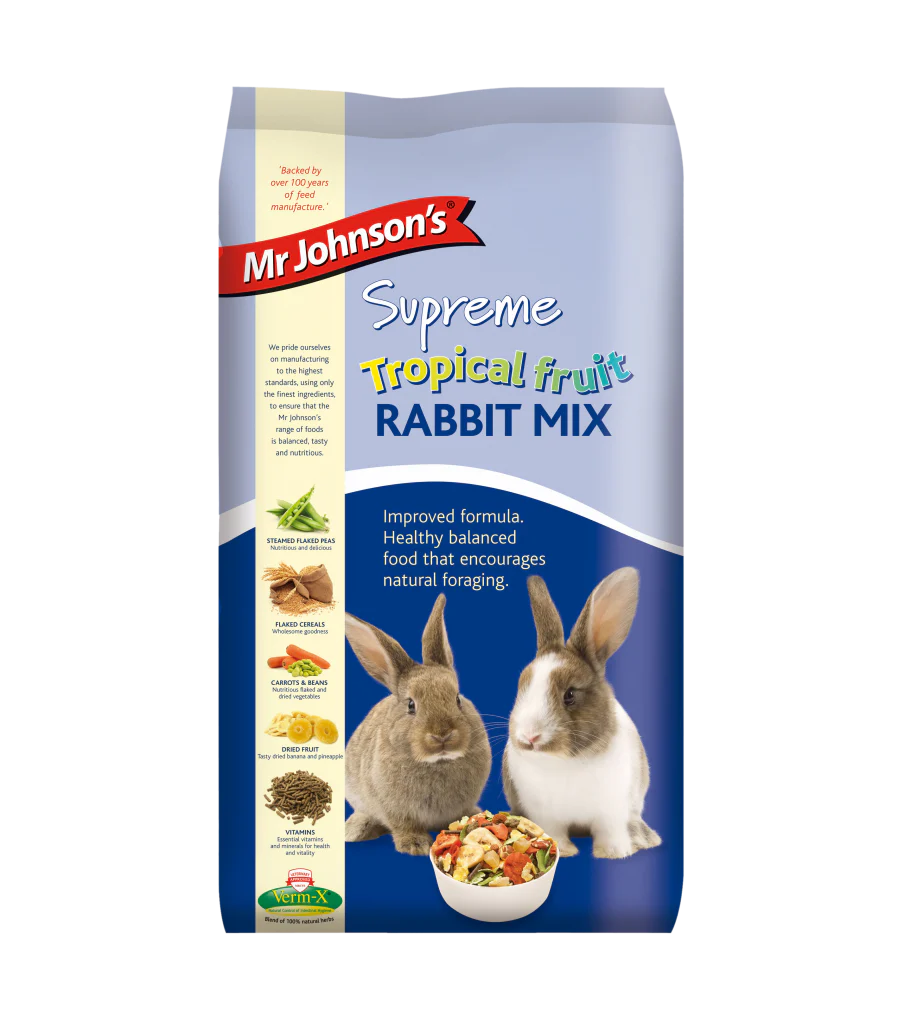 Mr Johnsons Supreme Tropical Rabbit Mix with Fruit