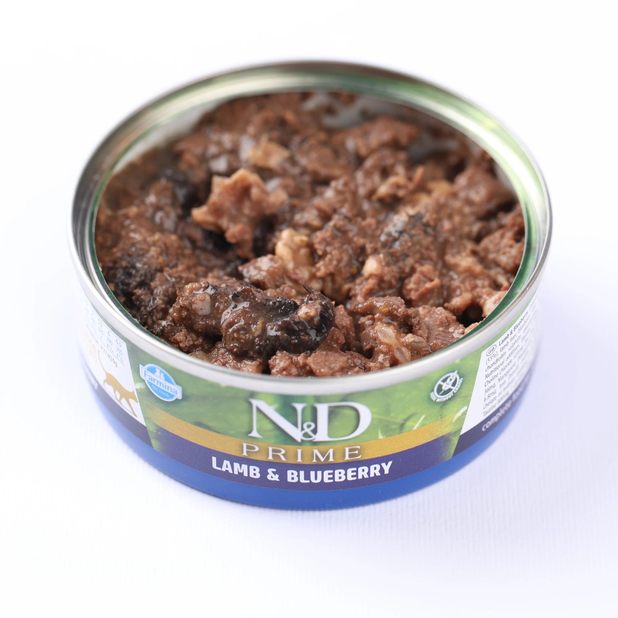 N&D Prime Adult Wet Cat Food - Lamb & Blueberry - Image 2