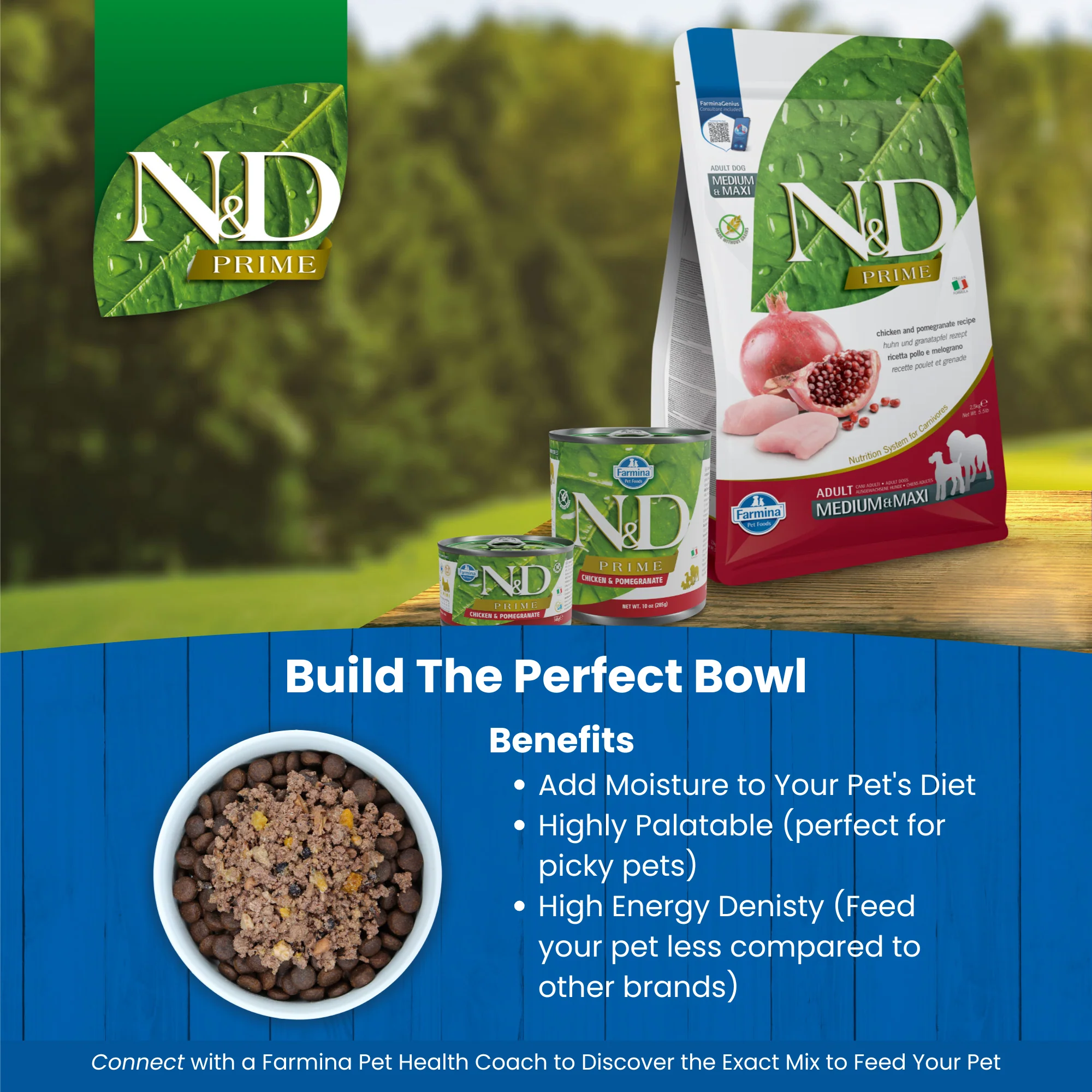 N&D Prime Puppy Mini Wet Dog Food - Chicken & Pomegranate - Image 4