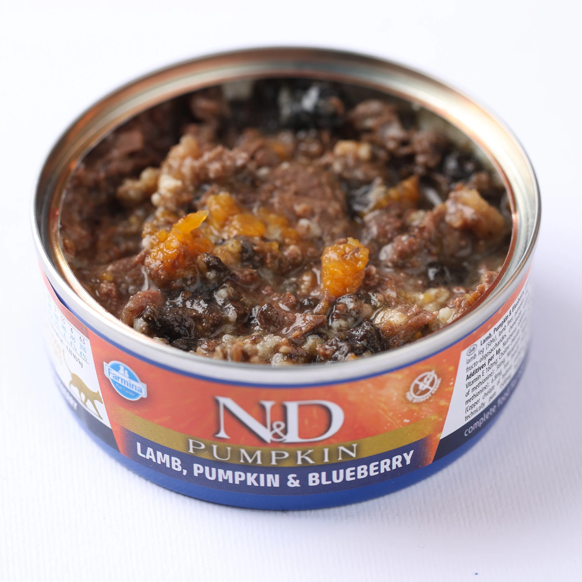 N&D Pumpkin Adult Wet Cat Food - Lamb, Pumpkin & Blueberry - Image 2