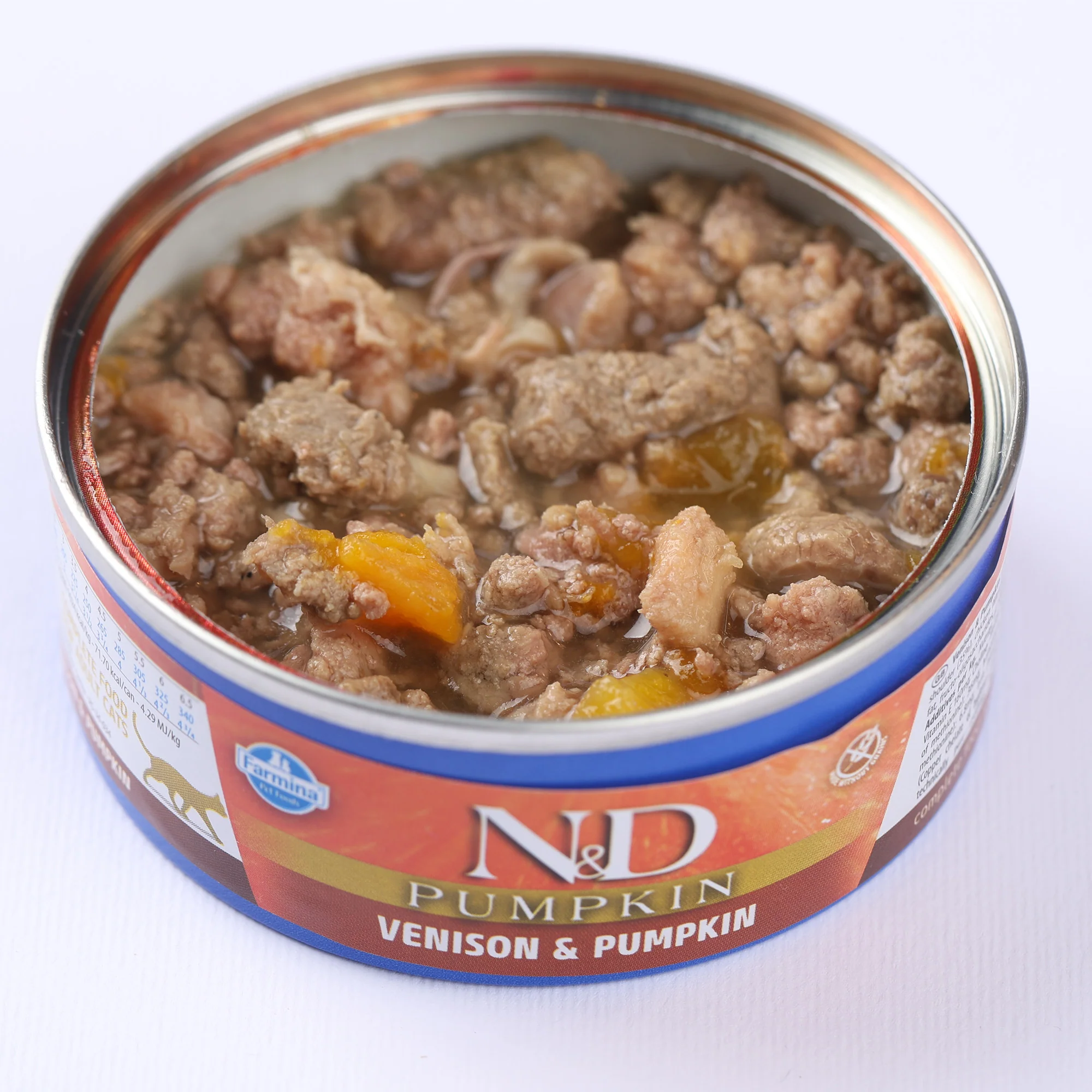N&D Pumpkin Adult Wet Cat Food - Venison & Pumpkin - Image 2
