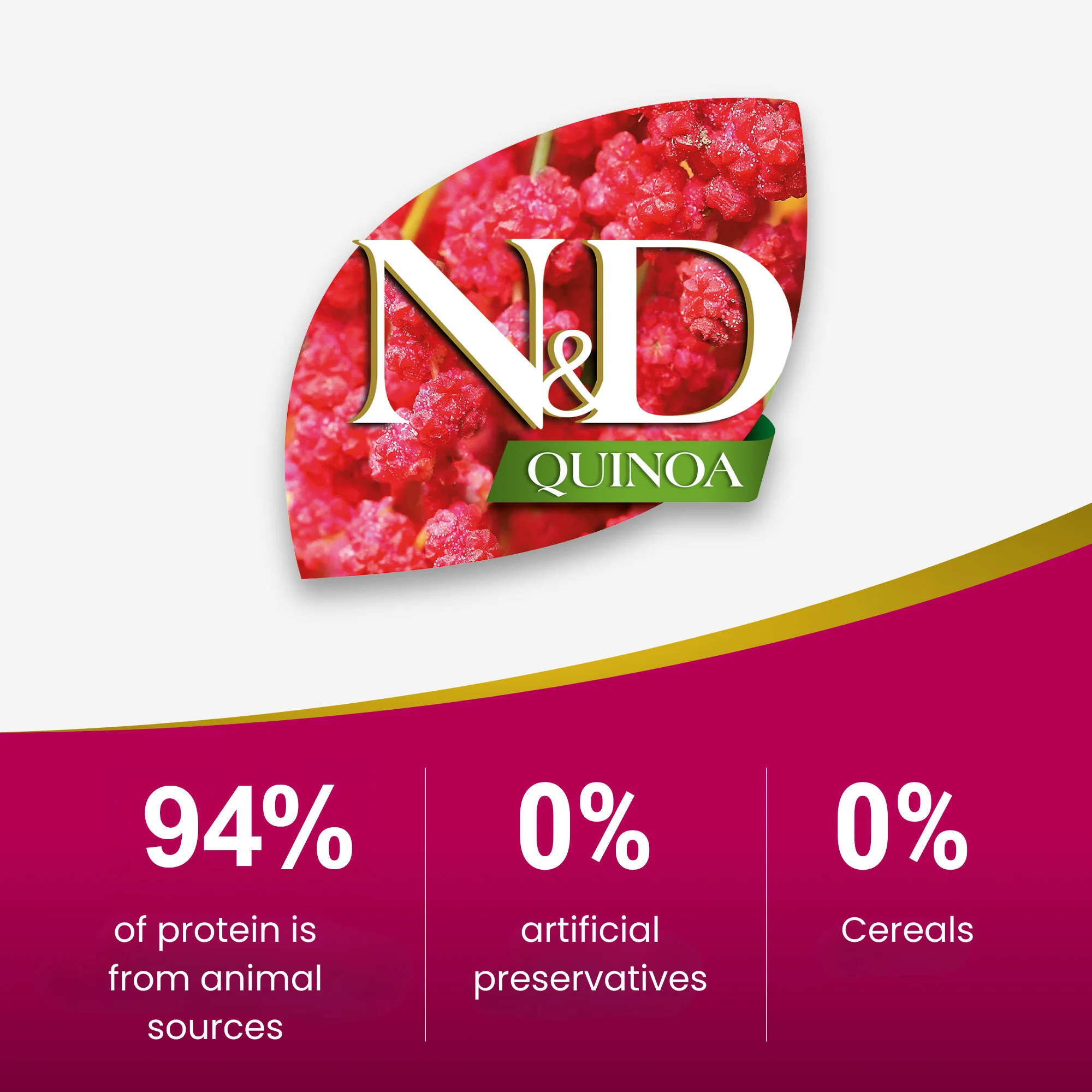 N&D Quinoa Skin & Coat Adult Wet Dog Food - Herring & Coconut - Image 2