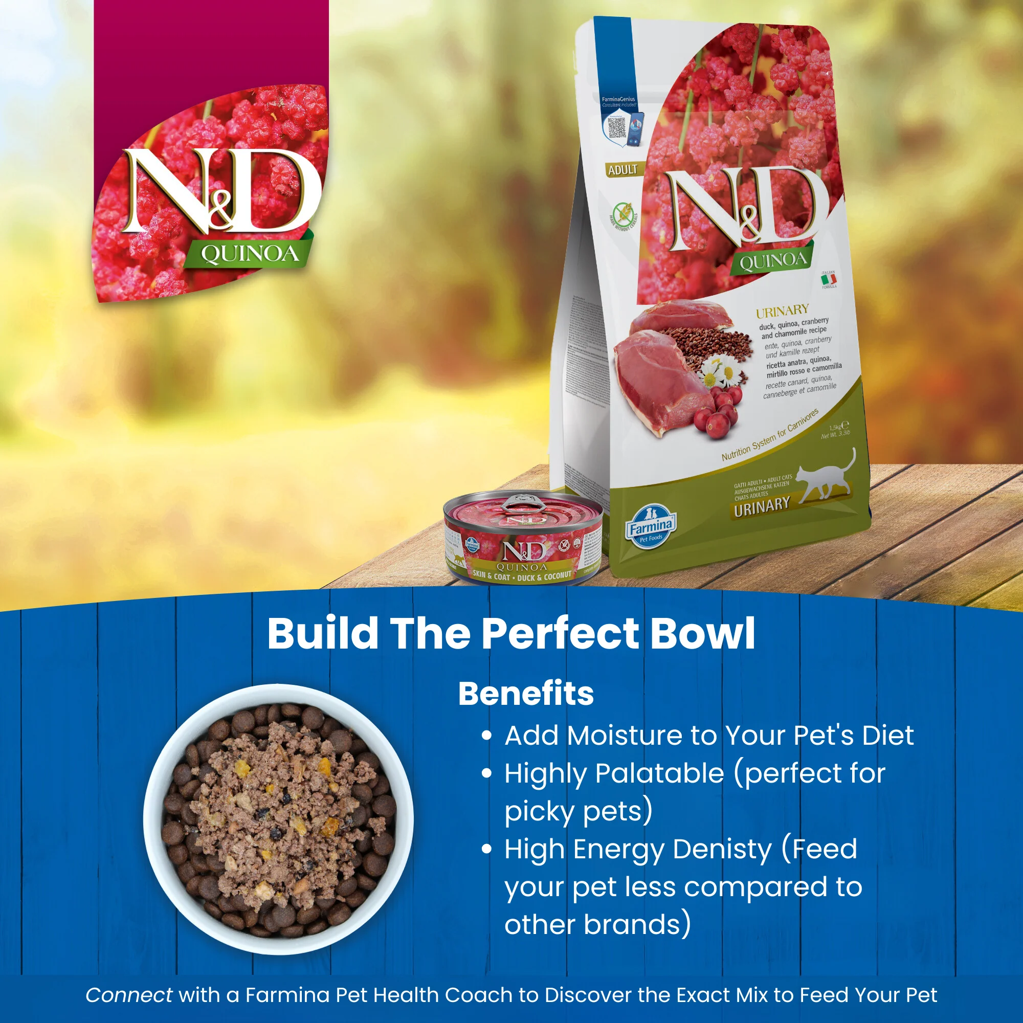 N&D Quinoa Urinary Adult Wet Cat Food - Image 6