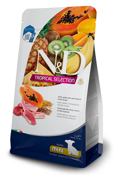 N&D Tropical Selection Lamb Puppy Mini Dry Dog Food