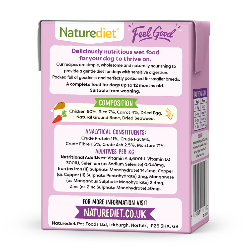Naturediet Feel Good Puppy Complete Wet Dog Food - Image 4