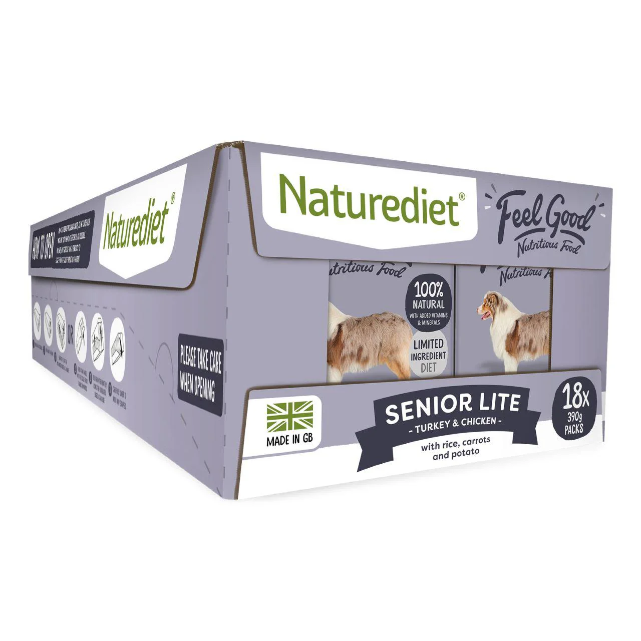 Naturediet Feel Good Senior Lite Complete Wet Dog Food - Image 2