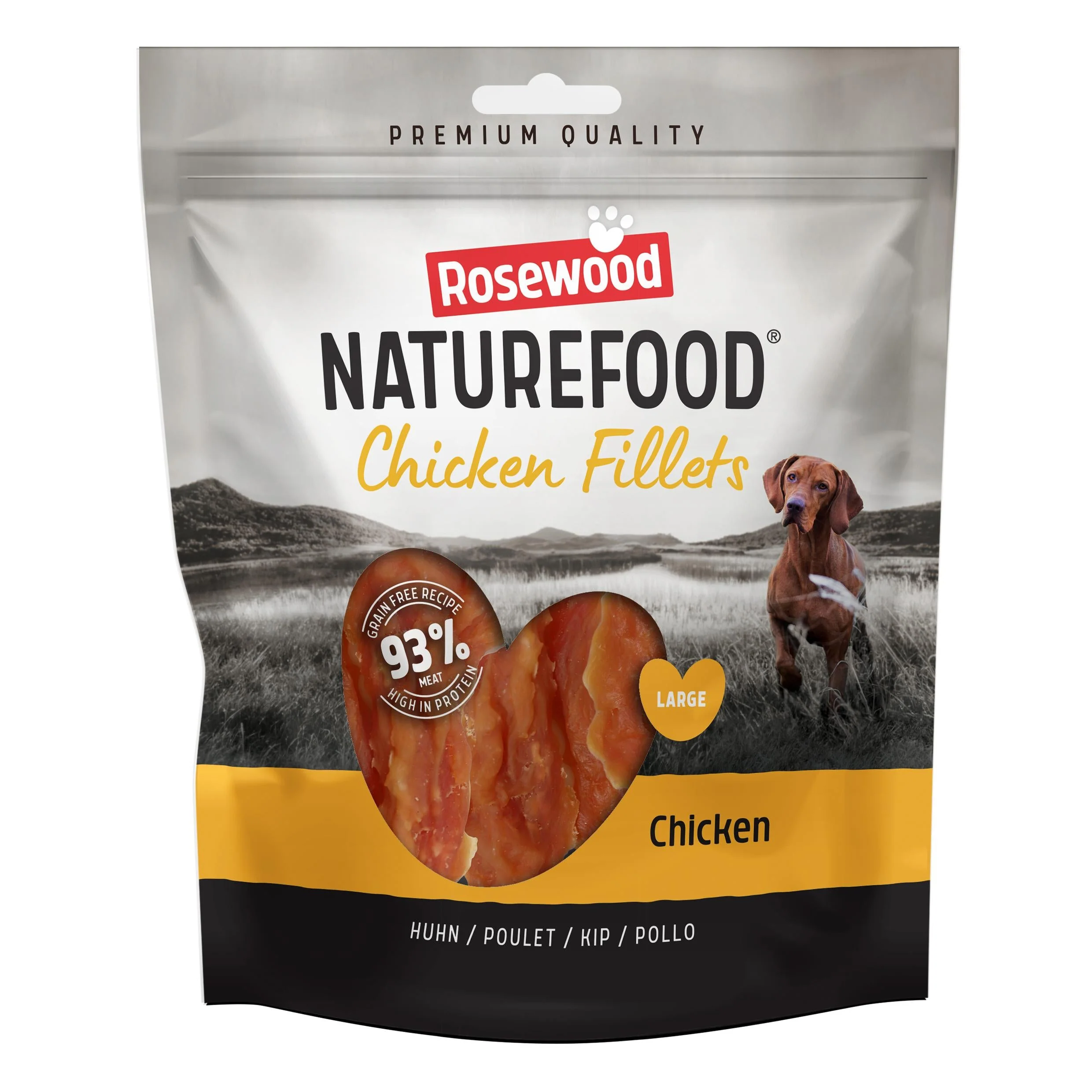 Naturefood Dog Treats Chicken Fillets Value Pack - Large