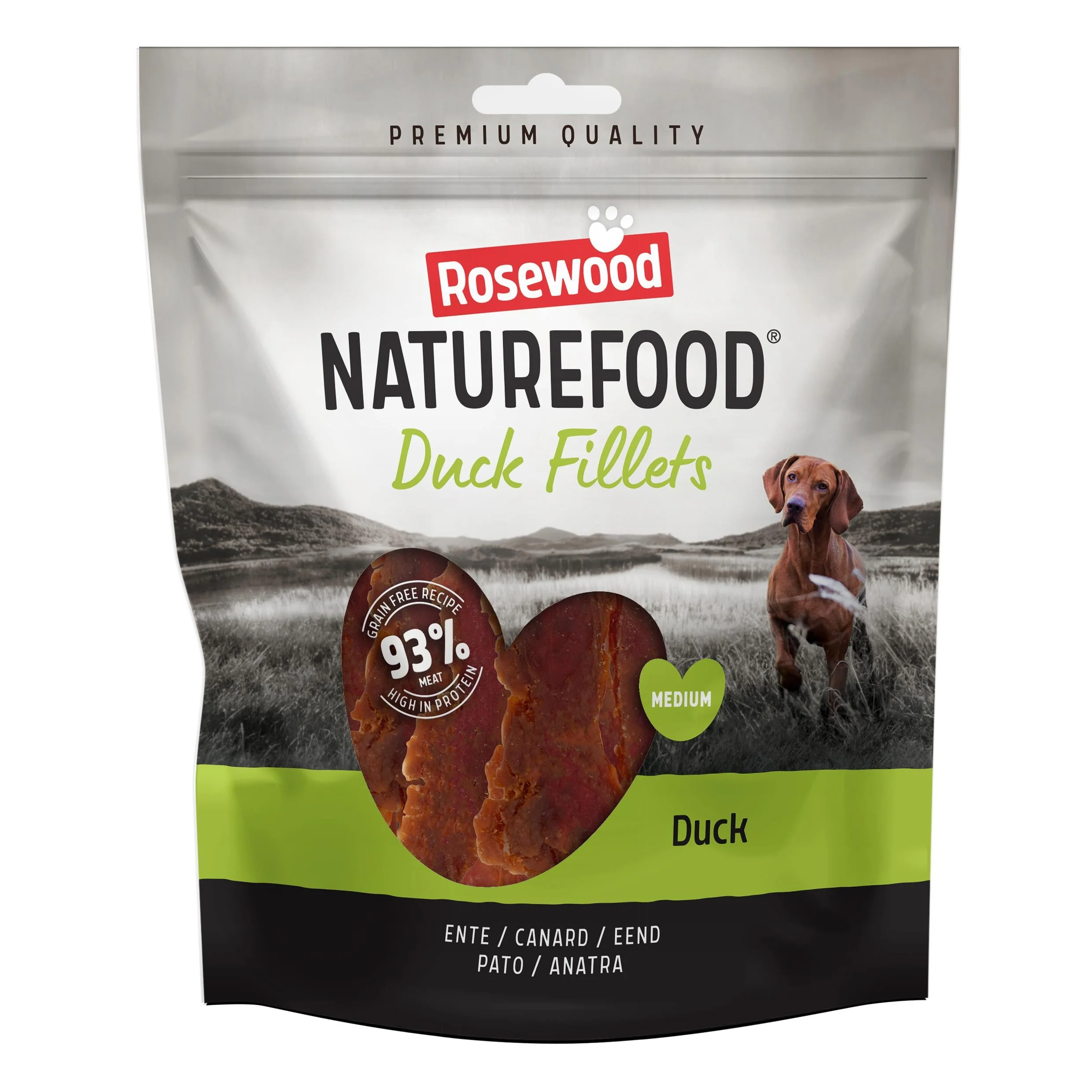Naturefood Dog Treats Duck Fillets Value Pack - Medium