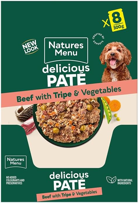 Natures Menu Adult Wet Dog Food - Beef with Tripe & Vegetables - Image 4