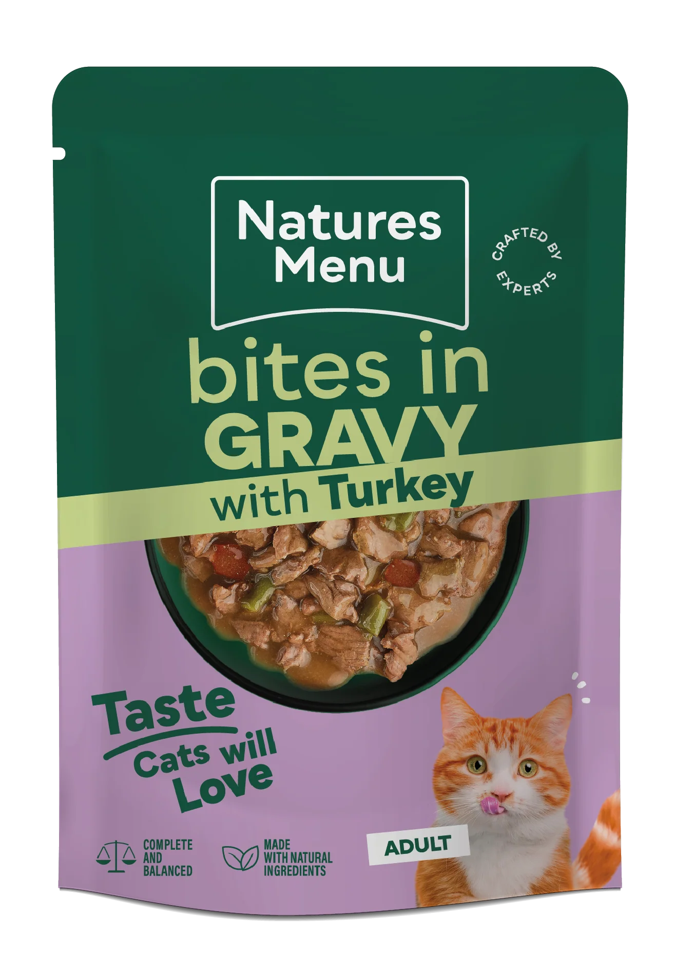 Natures Menu Bites in Gravy Variety Bumper Pack Wet Cat Food - 24 x 85g - Image 4