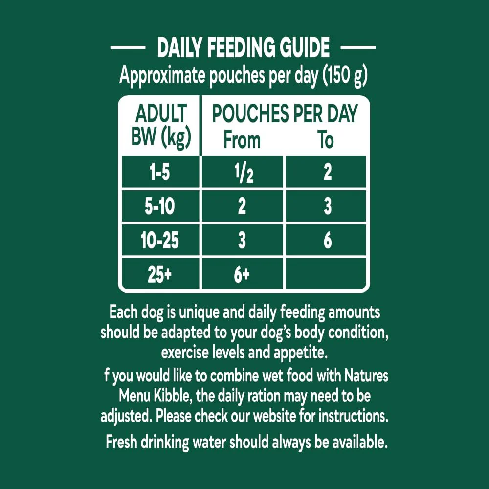 Natures Menu Country Hunter Beef Wet Dog Food Pouches - Image 6
