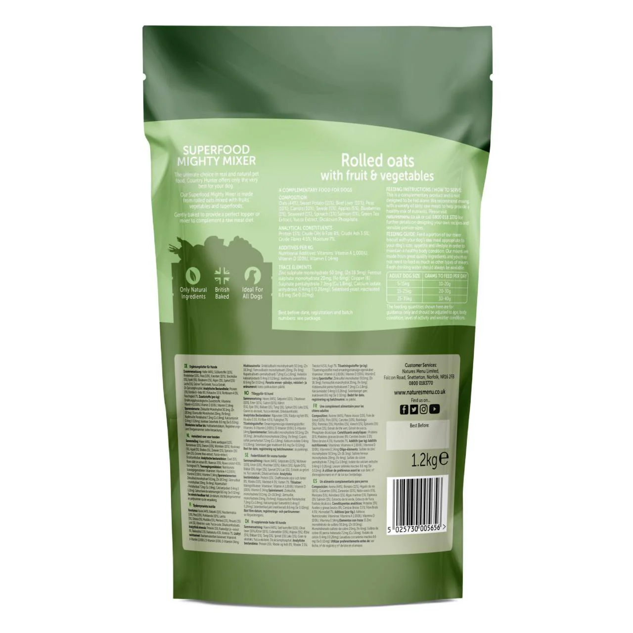 Natures Menu Country Hunter Dog Mixer Biscuits - Image 2