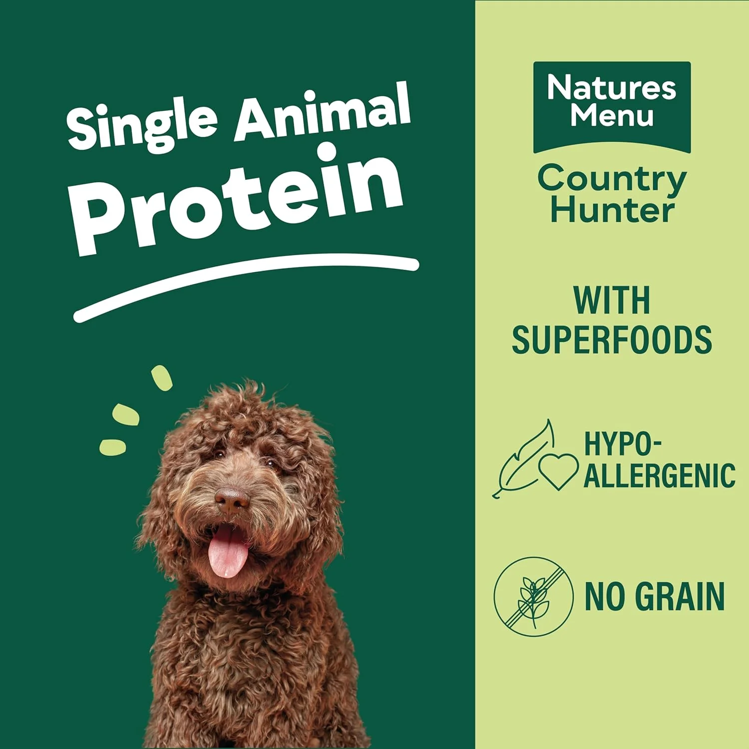 Natures Menu Country Hunter Duck Wet Dog Food Pouches - Image 3