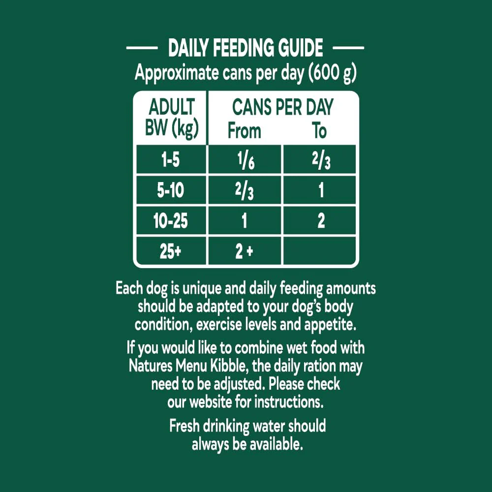 Natures Menu Country Hunter Farm Reared Turkey Wet Dog Food Cans - Image 5