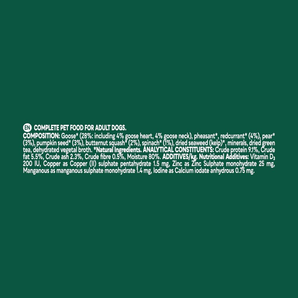 Natures Menu Country Hunter Pheasant & Goose Wet Dog Food Cans - Image 4