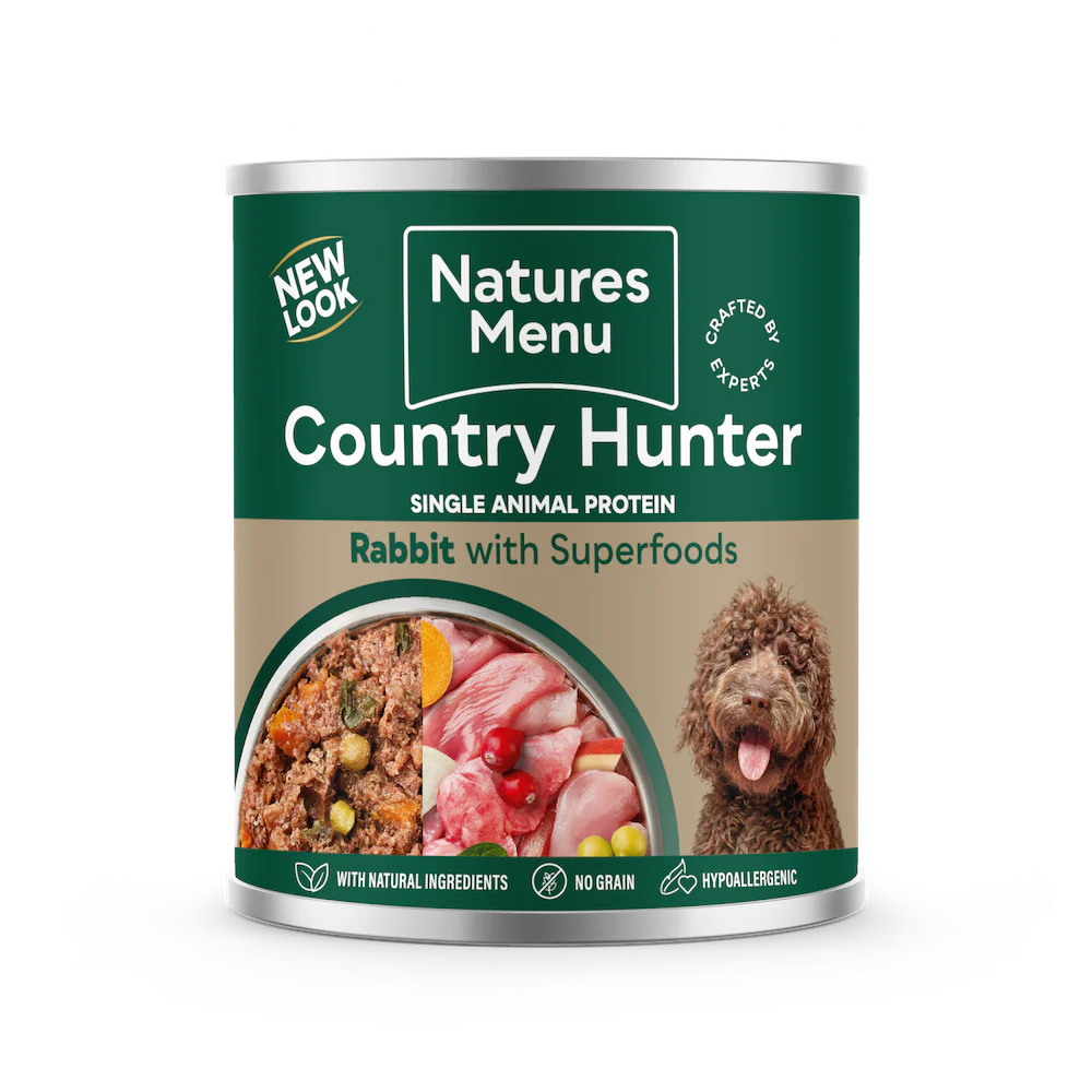 Natures Menu Country Hunter Superfood Selection Multipack Wet Dog Food Cans - Venison, Rabbit, Beef & Wild Boar - Image 4