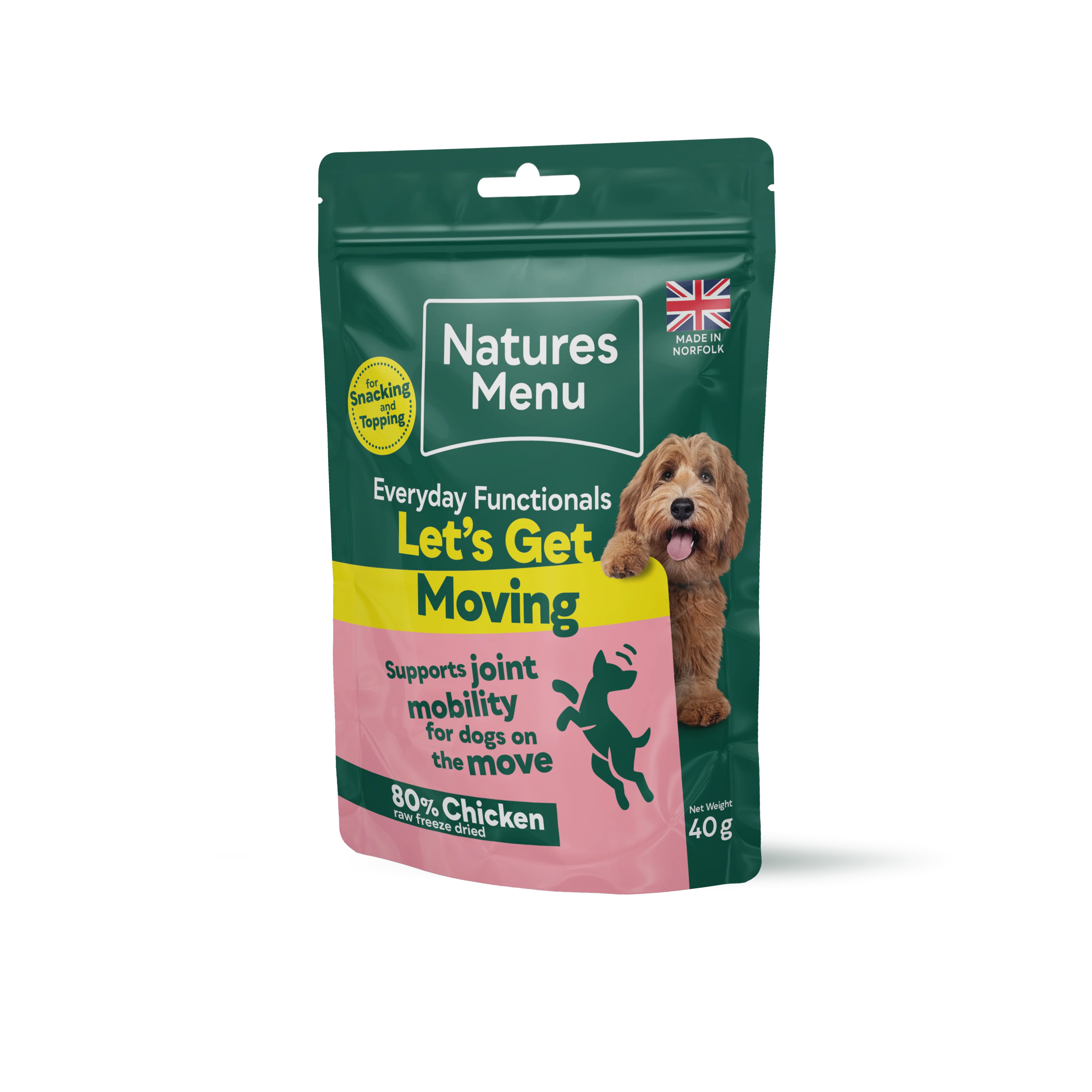 Natures Menu Freeze Dried Everyday Functionals Mobility Dog Treat - Chicken - Image 2