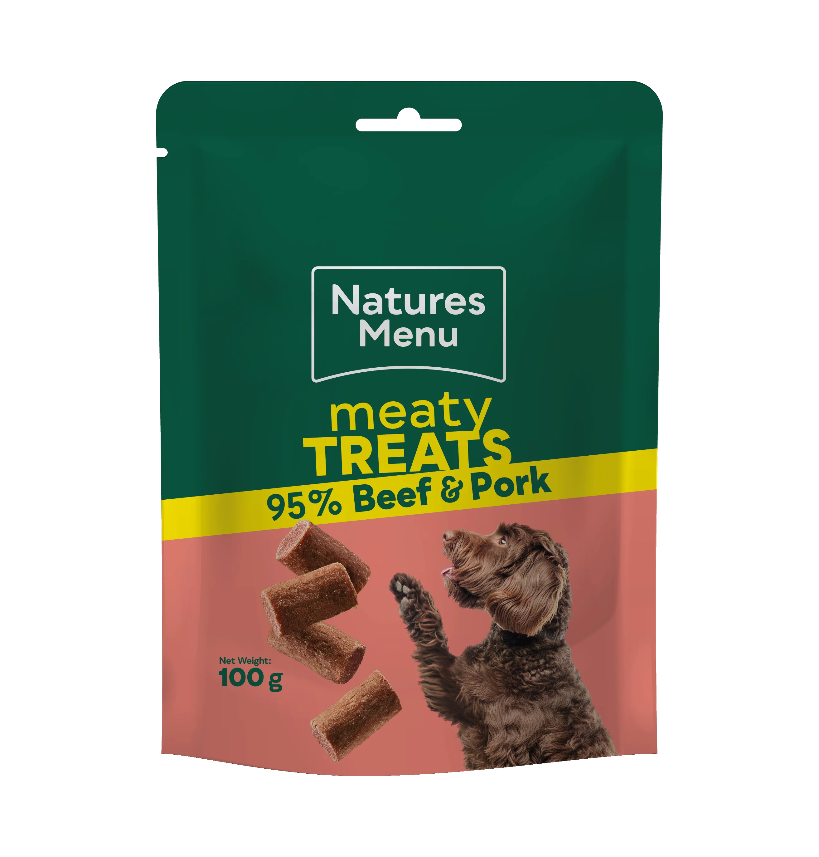 Natures Menu Meaty Treats with Beef & Pork for Adult Dogs - Image 2